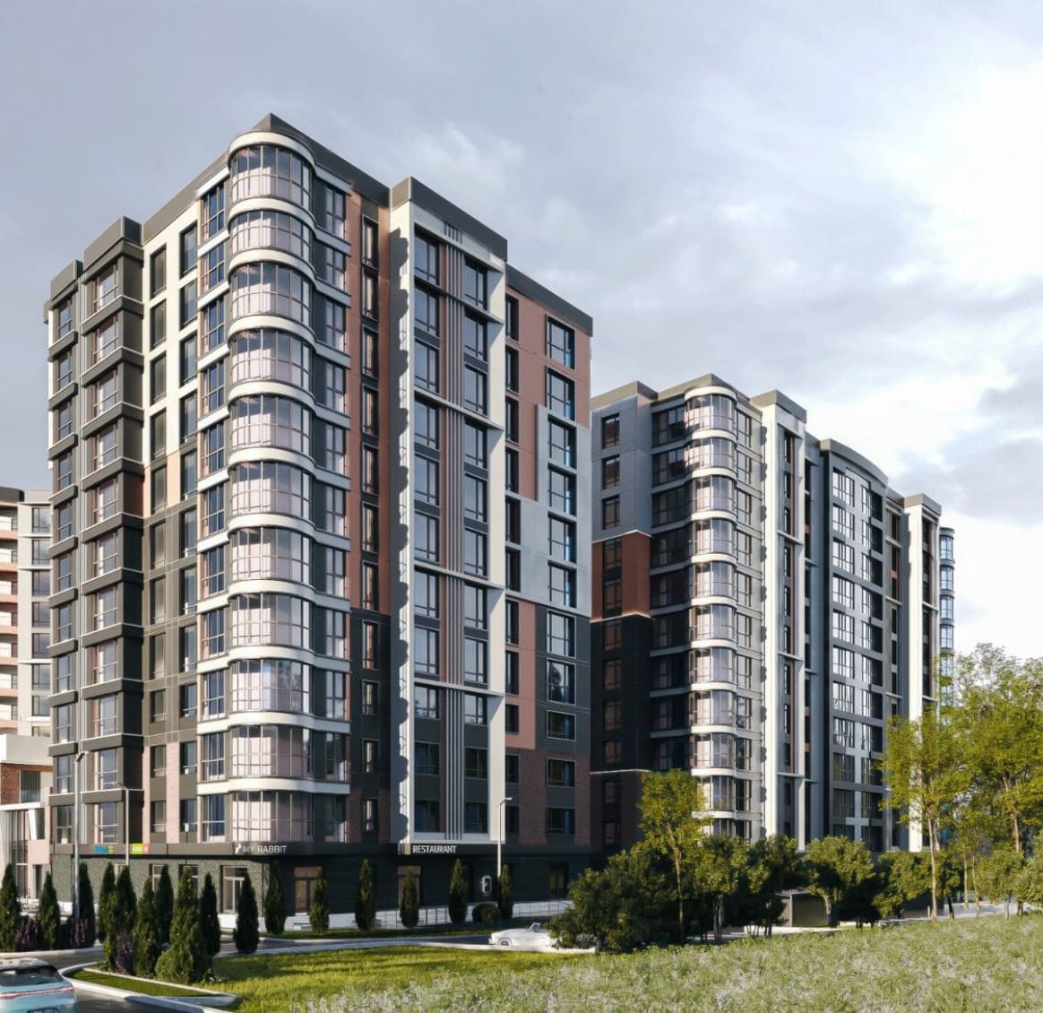 Жилой комплекс Apple Residence в Алматы