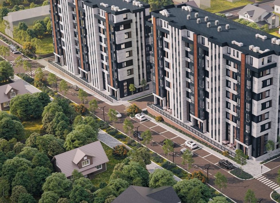 Визуализация жилого комплекса EVIM Residence